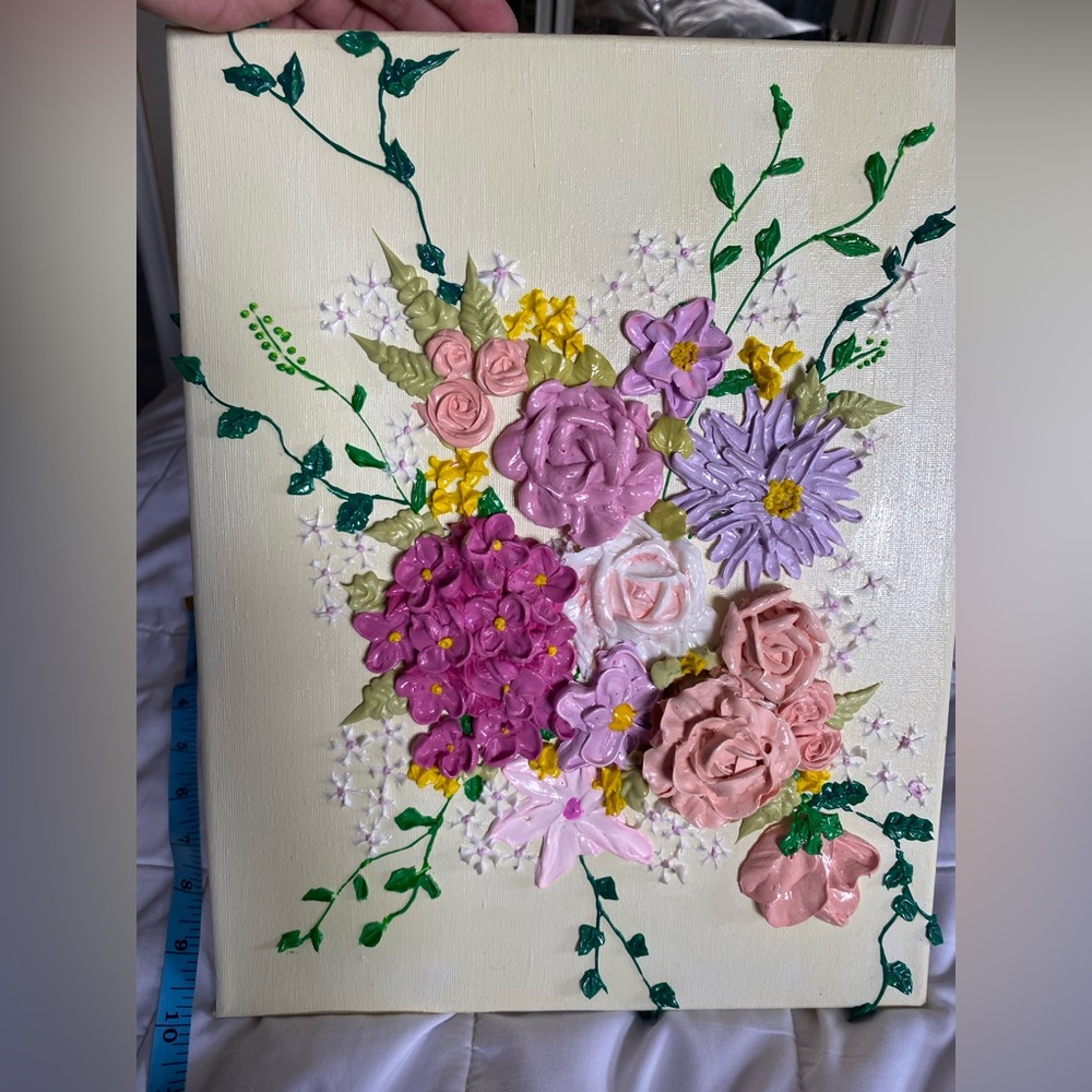 3D acrylic painting.